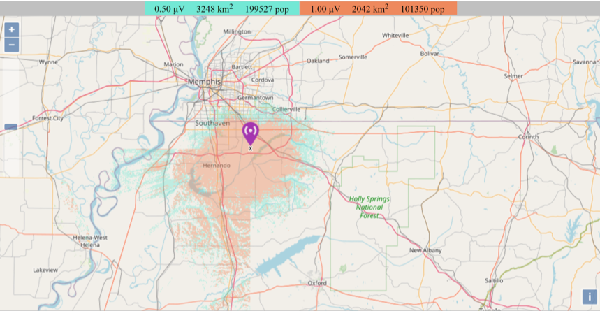 Lewisburg Heat Map